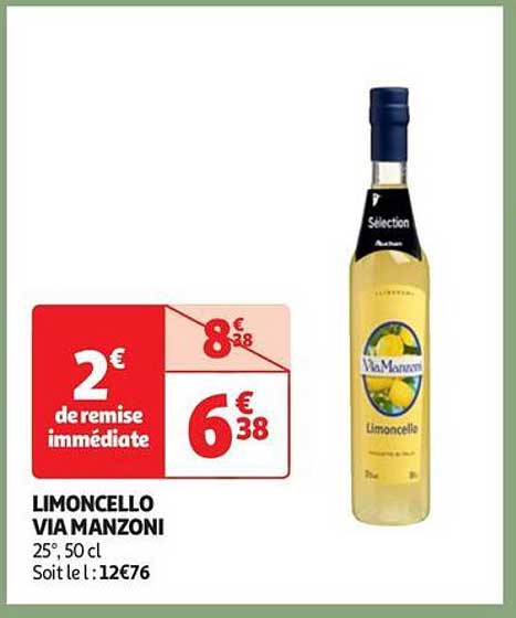 limoncello via manzoni