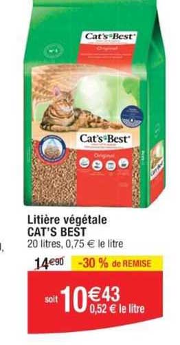 Litière Végétale Cat's Best
