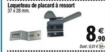Loqueteau De Placard à Ressort