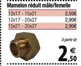 malelon réduit mâle/femelle
