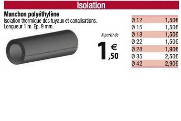 Manchon Polyéthylène