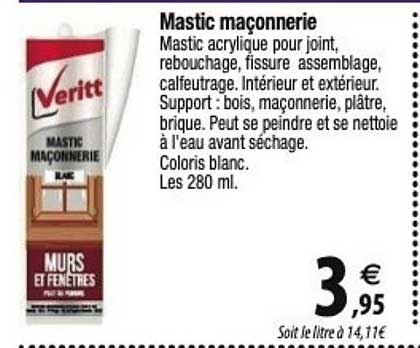 Mastic Maçonnerie