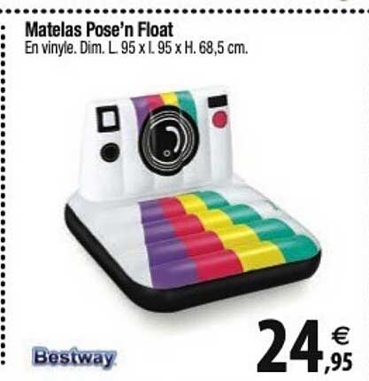 matelas pose'n float bestway