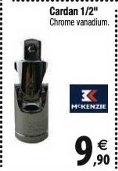 mckenzie cardan 1/2"