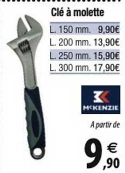 mckenzie clé à molette