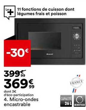 micro-ondas encastrable