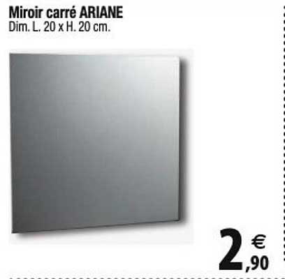 miroir carré ariane