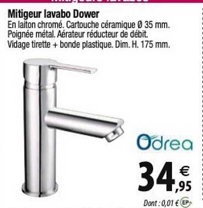 mitigeur lavabo dower odrea