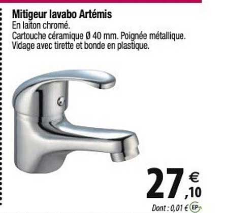 mitigeur lavabo artémis