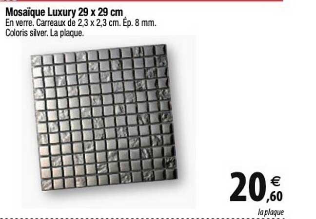 Mosaïque Luxury 29 X 29 Cm