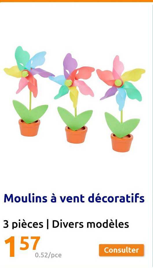 moulins à vent décoratifs