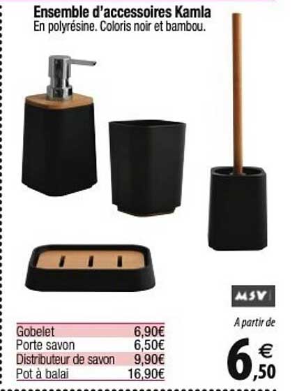 msv ensemble d'accessoires kamba