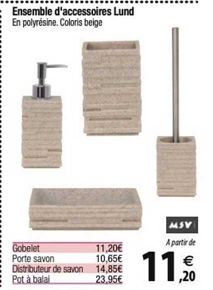 msv ensemble d'accessoires lund