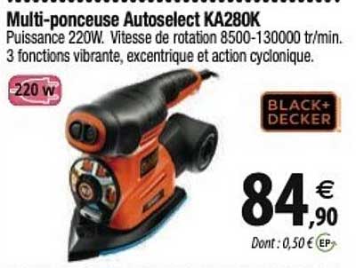 multi-ponceuse autoselect ka280k