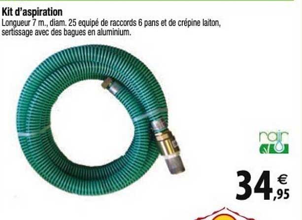 nair kit d'aspiration