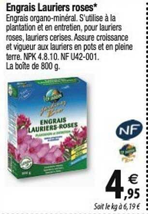 nf engrais lauriers roses