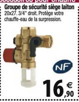 nf groupe de sécurité siège laiton