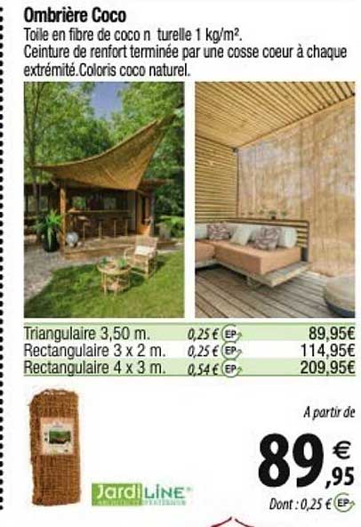 ombière coco jardiline