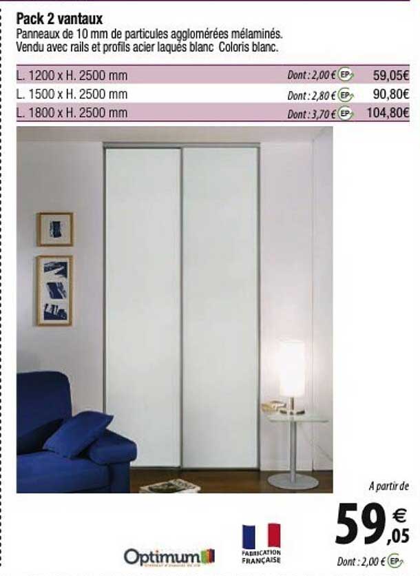 optimum pack 2 vantaux