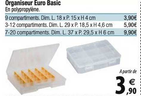 Organiseur Euro Basic