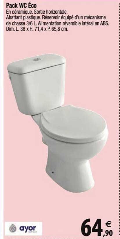 pack wc éco ayor