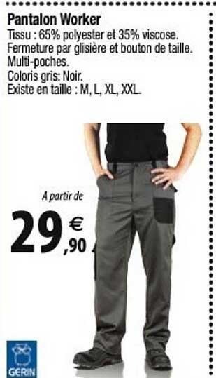 pantalon worker