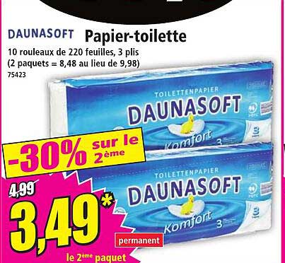 papier-toilette daunasoft