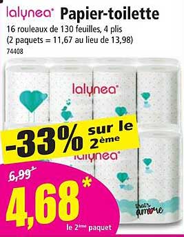 papier-toilette lalynea