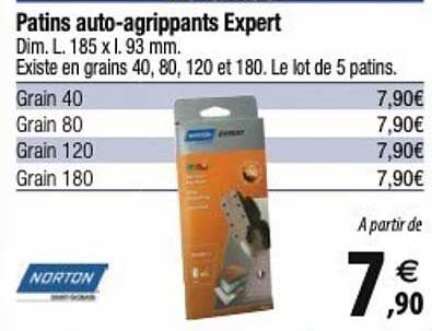 patins auto-agrippants expert norton