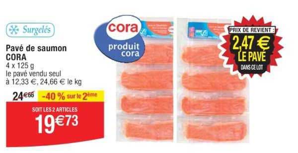 Pavé De Saumon Cora