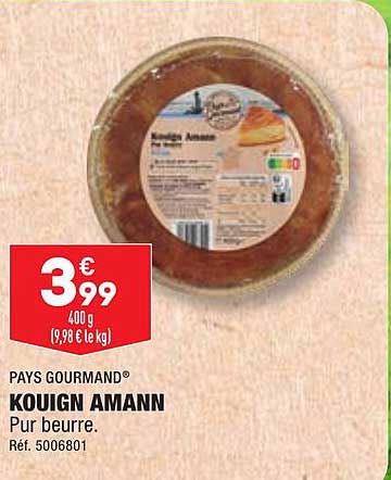 pays gourmand kouign amann