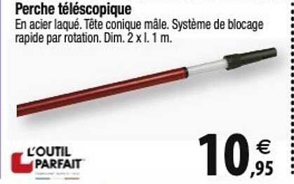 perche téléscopique l'outil parfait