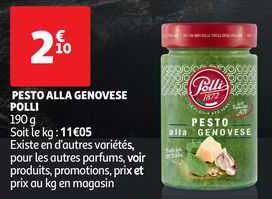 pesto alla genovese polli