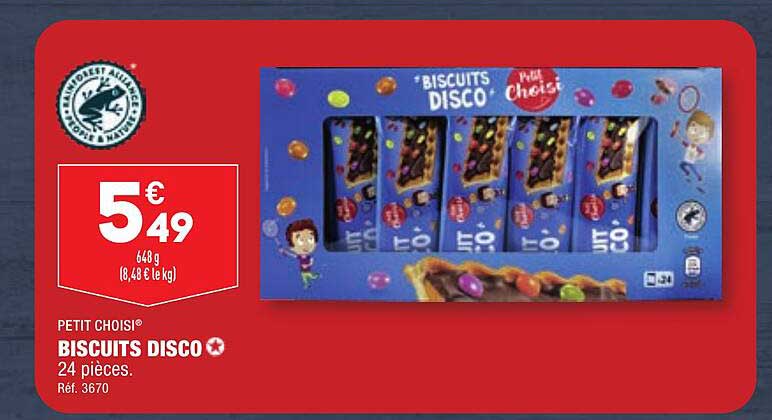 petit choisi biscuits disco