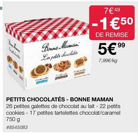 petits chocolatés - bonne maman