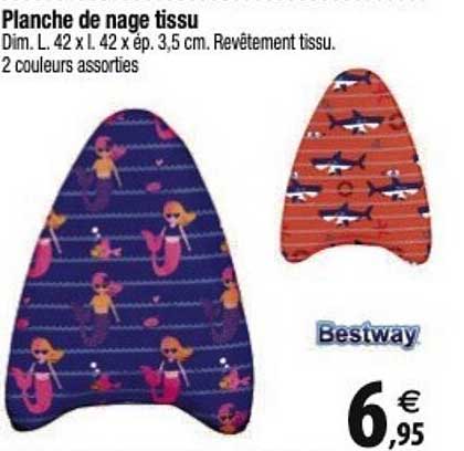 planche de nage tissu bestway