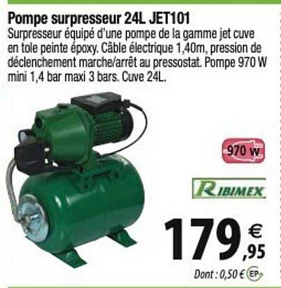 pompe surpresseur 24l jet101