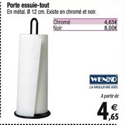 porte essuie-tout wenko