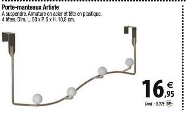 porte-manteaux artiste