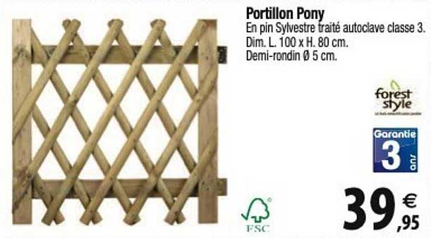 portillon pony forest style