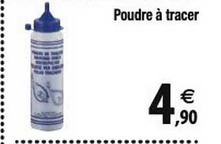 poudre à tracer
