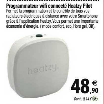 programmateur wifi connecté heatzy pilot