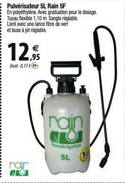 Pulvérisateur 5l Rain 5f
