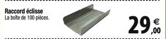 raccord éclisse