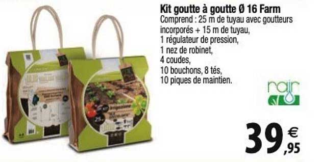rain kit goutte à goutte ø 16 farm