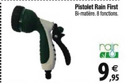 rain pistolet rain first