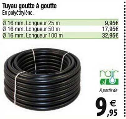 rain tuyau goutte à goutte