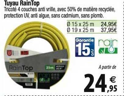 rain tuyau raintop