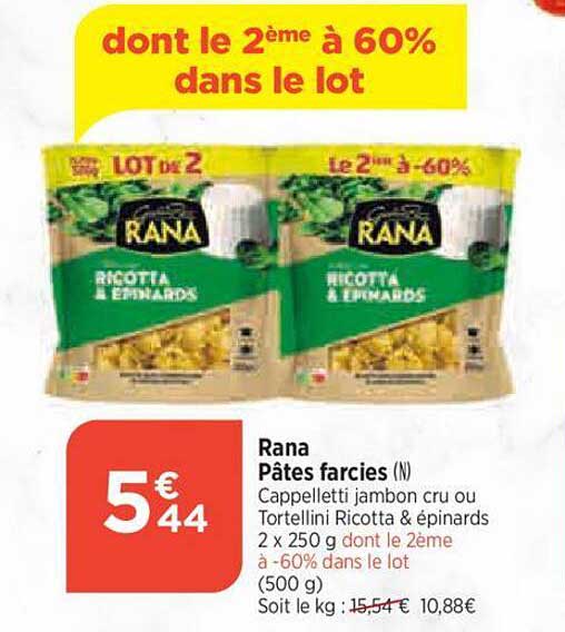 Rana Pâtes Farcies