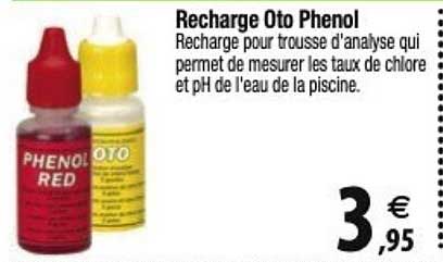 recharge oto phenol